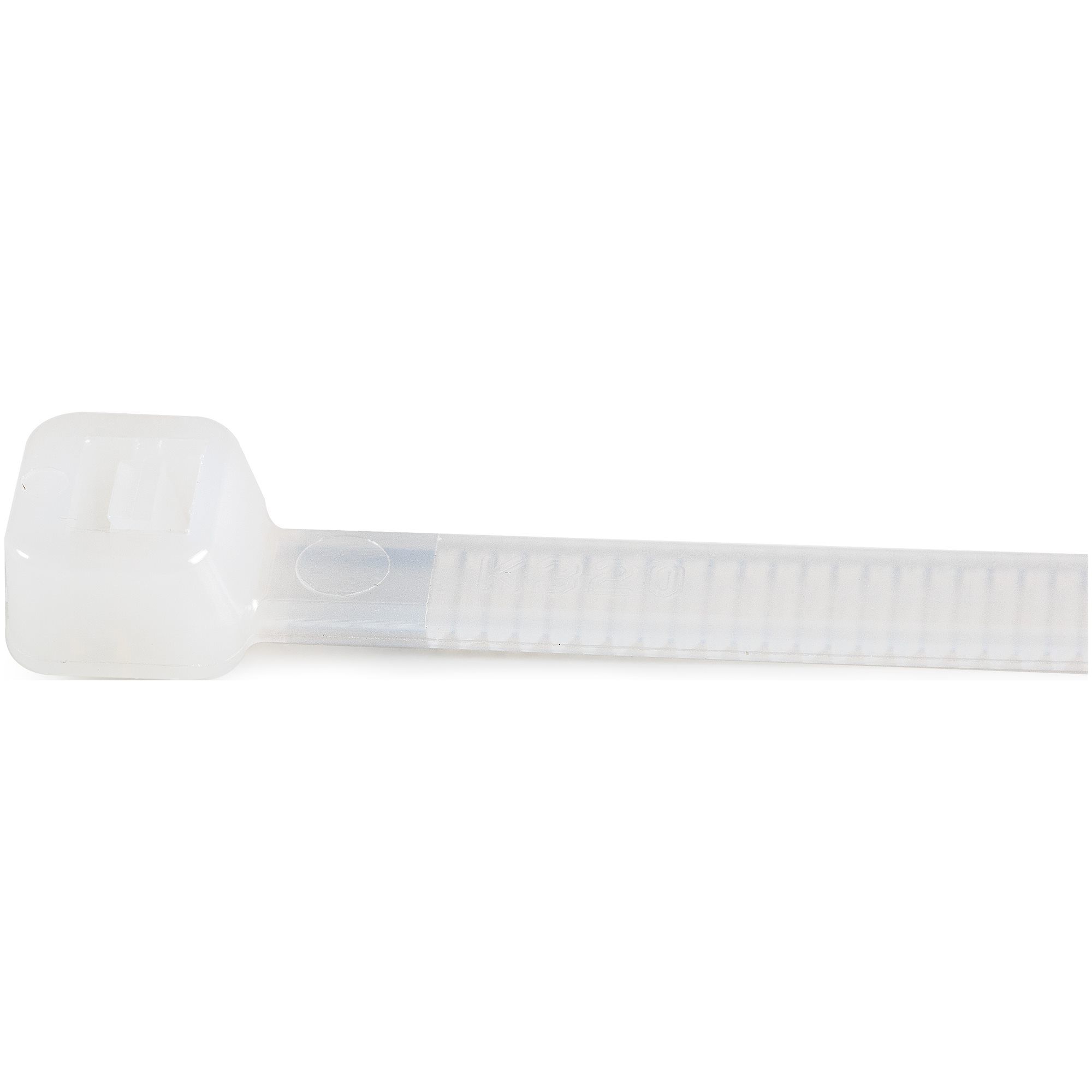 1000 PACK 8 CABLE TIES -WHITE/NYLON ZIP TIE WRAPS UL TAA_2