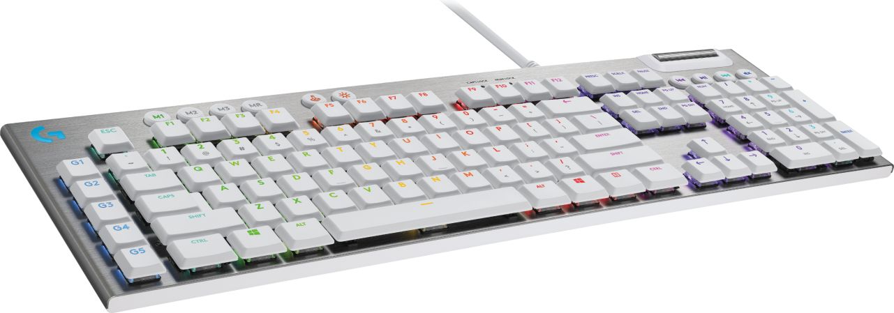 G815 RGB MECHANICAL GAMING KBD/GL TACTILE - WHITE - DEU - CENTR_2