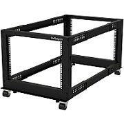 8U OPEN FRAME RACK - 4 POST/- 22-40IN ADJUSTABLE DEPTH_1