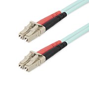 OM4 MULTIMODE FIBER CABLE/AQUA - LC/LC - 50/125 - 40/100GB_1