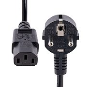 COMPUTER POWER CORD - 3FT (1M)/EU SCHUKO TO C13 18AWG_4