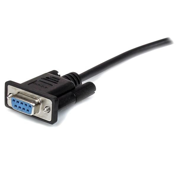 0.5M BK DB9 SERIAL CABLE M/F/._2