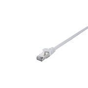 WHITE CAT7 SFTP CABLE 1M/RJ45 MALE_1