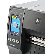TT Printer ZT411 4 , 600 dpi, Euro and UK cord, Serial, USB, 10/100 Ethernet, Bluetooth 4.1/MFi, USB Host, Peel w/ Full Rewind, EZPL