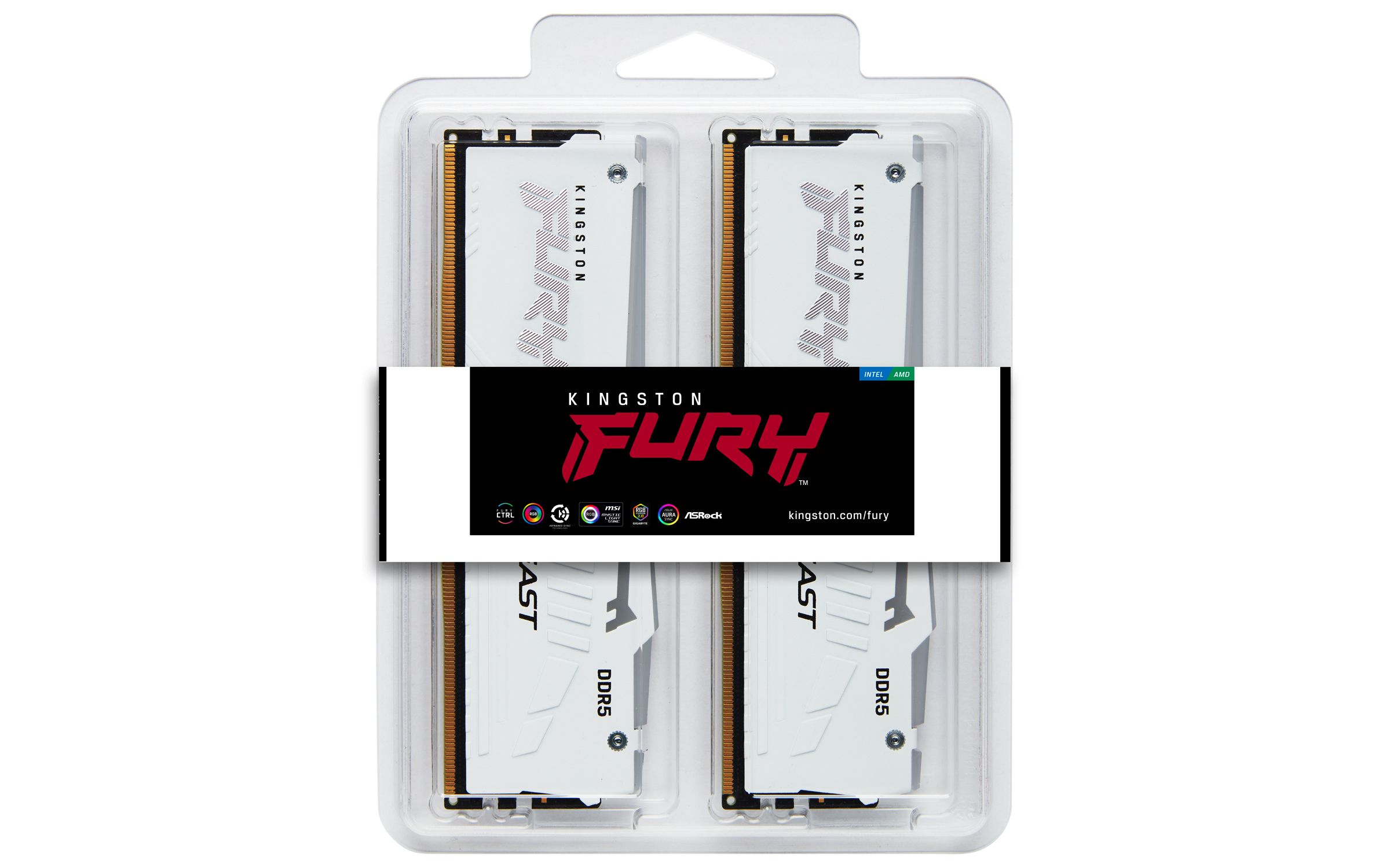 128GB DDR5-5600MT/S CL40 DIMM/(KIT OF 4) BEAST WHITE RGB XMP_5