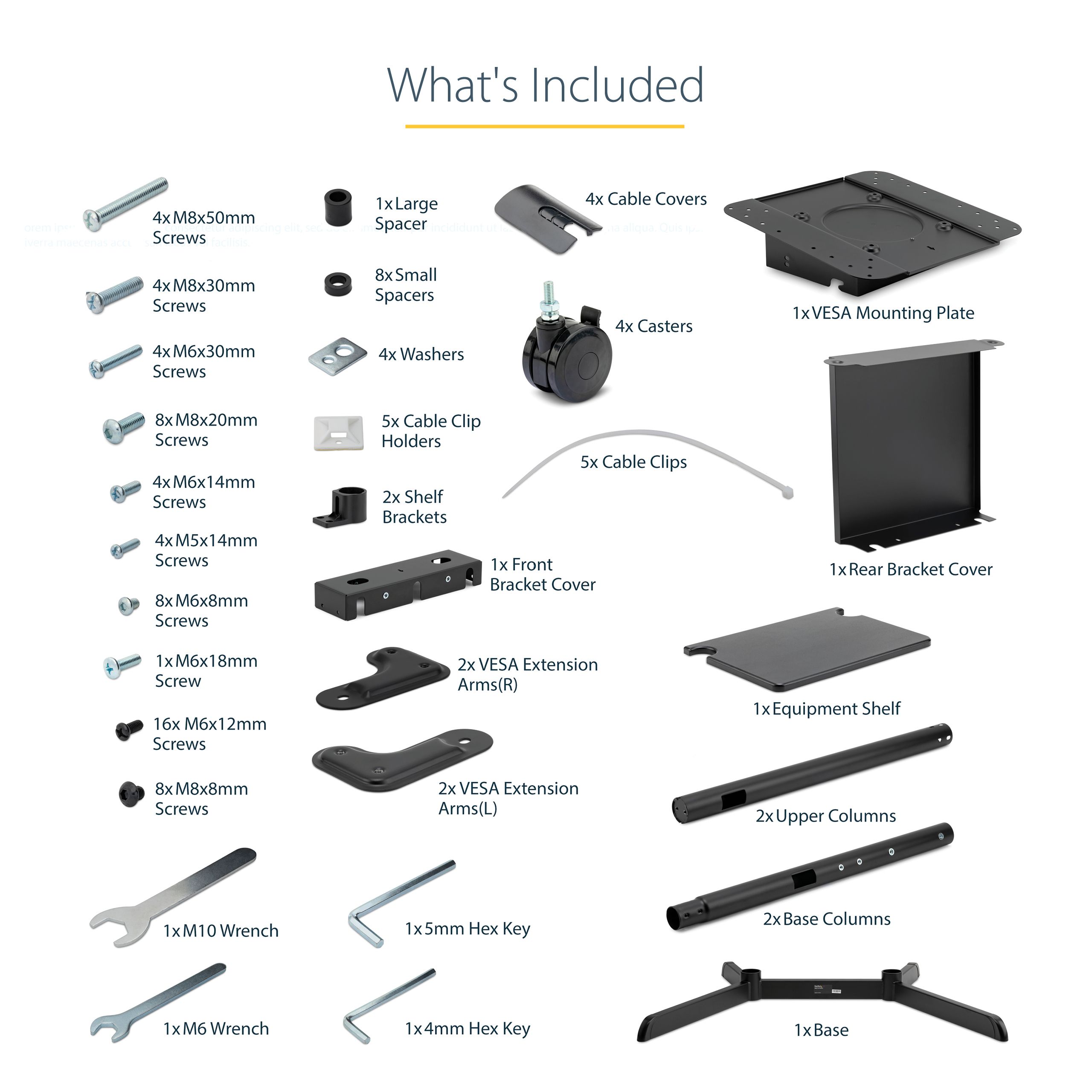 MOBILE TV CART FOR 37-70 TVS/._13