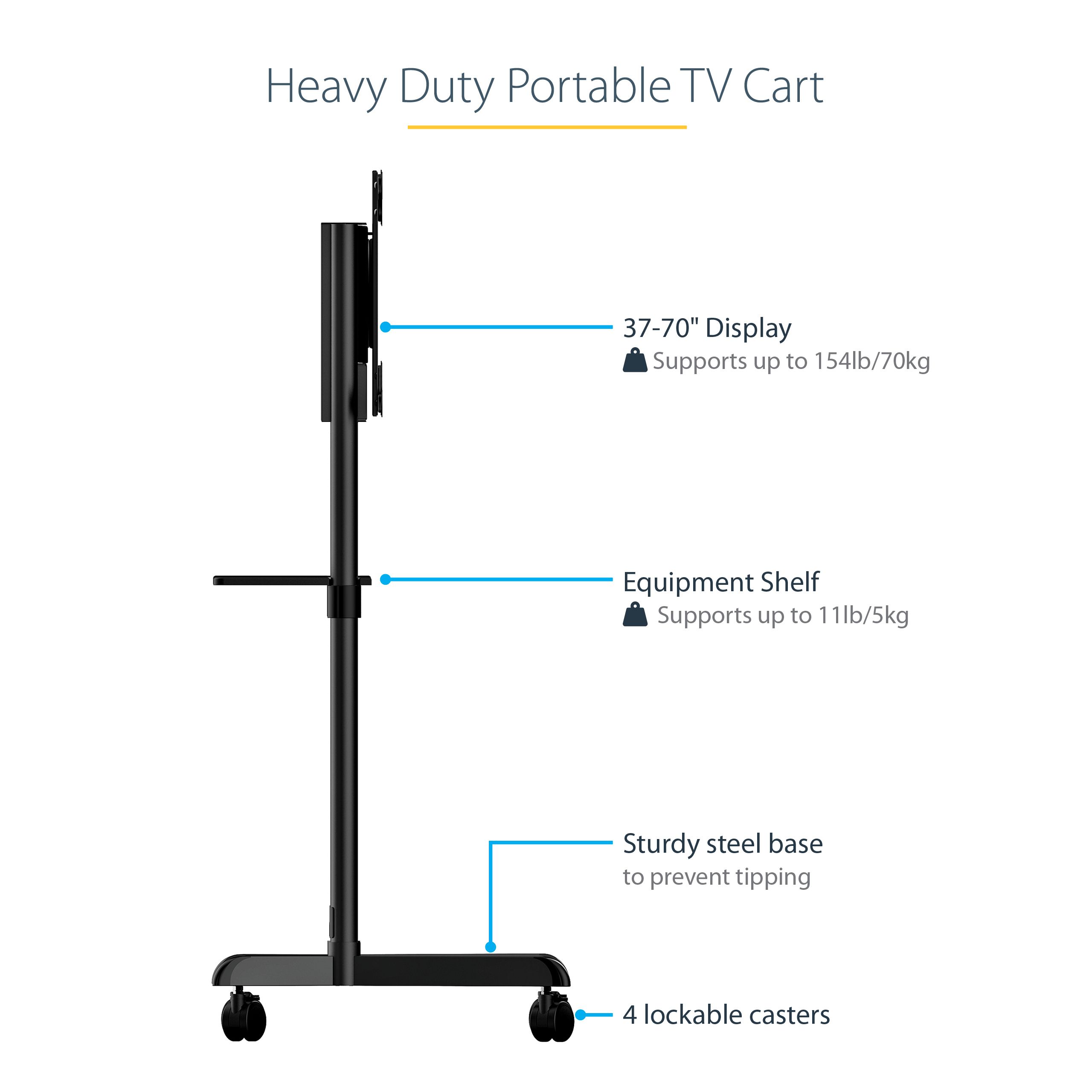 MOBILE TV CART FOR 37-70 TVS/._8