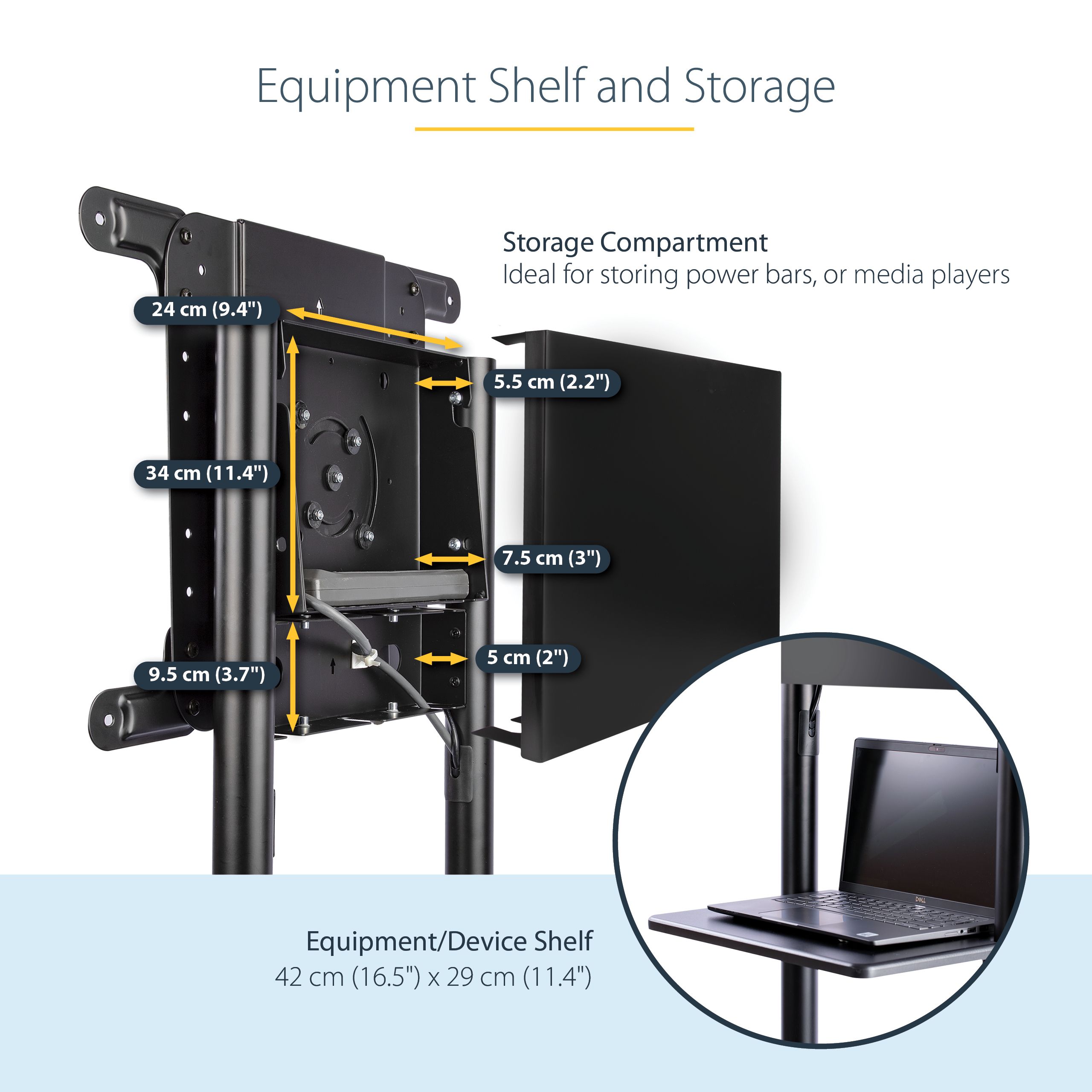 MOBILE TV CART FOR 37-70 TVS/._10