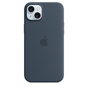 IPHONE 15 PLUS SILICONE CASE/WITH MAGSAFE - STORM BLUE_1