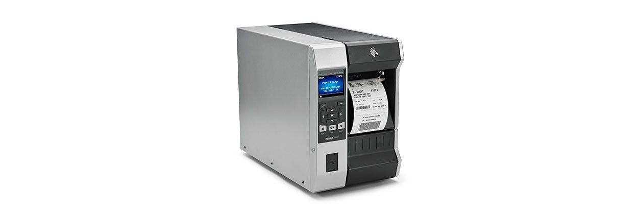 TT Printer ZT610 4 , 300 dpi, Euro and UK cord, Serial, USB, Gigabit Ethernet, Bluetooth 4.0, USB Host, Tear, Color, ZPL