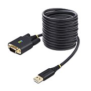 10FT/3M USB TO SERIAL CABLE/DB9 RS232 ADAPTER_1