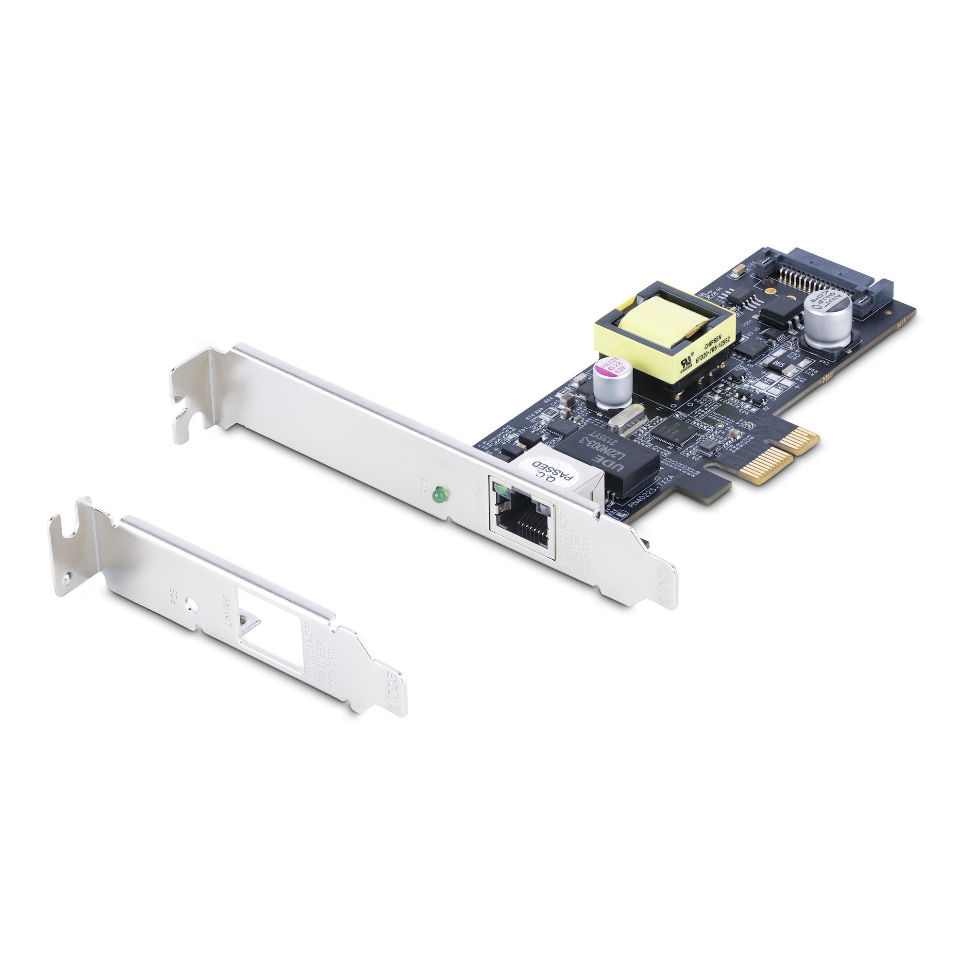 2.5GBPS POE NETWORK CARD/PCIE 802.3AF/AT POE+ ETHERNET NI_6