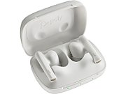 Poly Voyager Free 60 UC M White Sand Earbuds +BT700 USB-A Adapter +Basic Charge Case_3