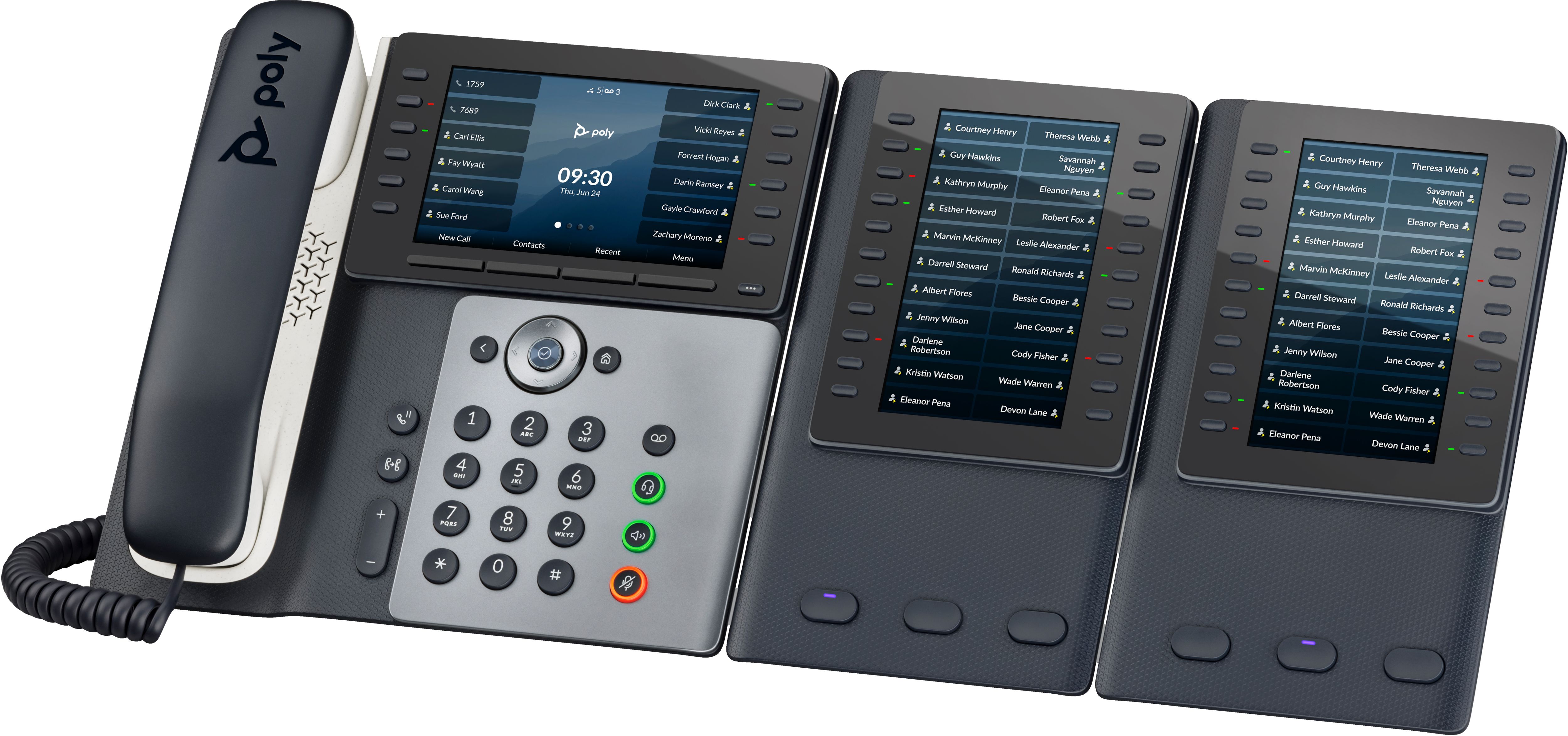 Poly Edge E500 IP Phone and PoE-enabled_2