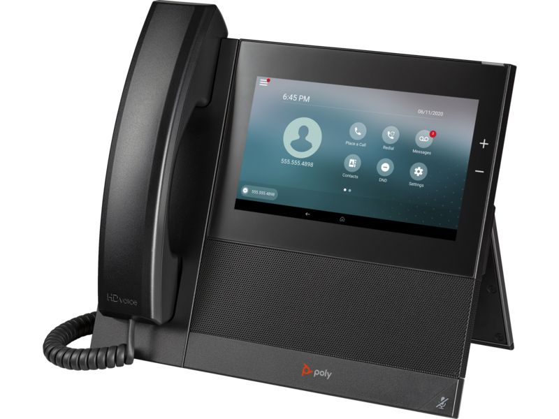 Poly CCX 600 Business Media Phone with Open SIP and PoE-enabled