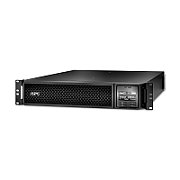 UPS APC SRT1500RMXLI-NC, 1500 VA, 1500 W, cu management, on-line double-conversion, 6x C13, 1x C14, 1x RJ45, 2x USB, 48V Baterie cu plăci de plumb şi acid, Rack 2U, Negru