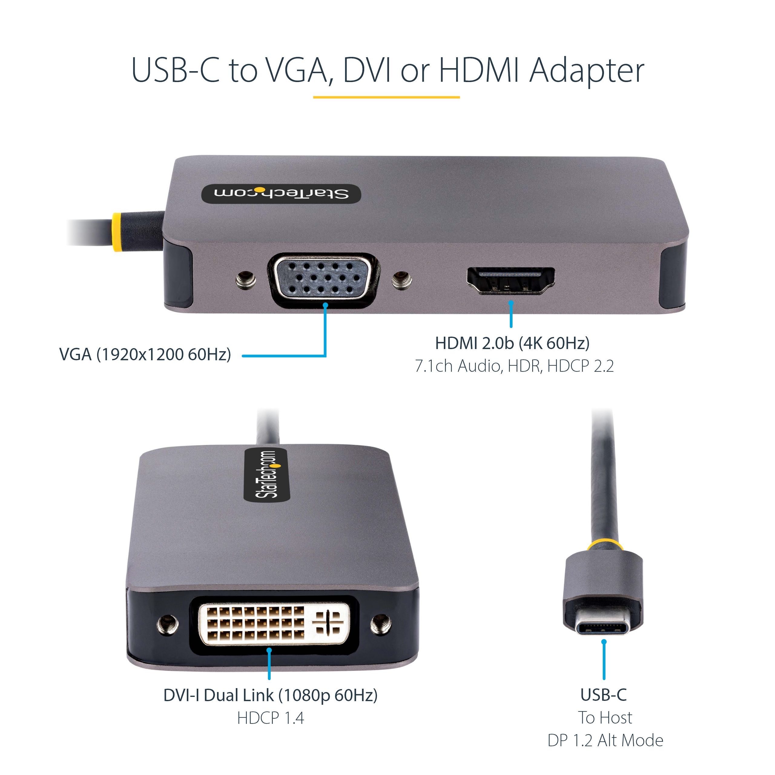 USB C VIDEO ADAPTER 4K 60HZ/ALUMINUM_10