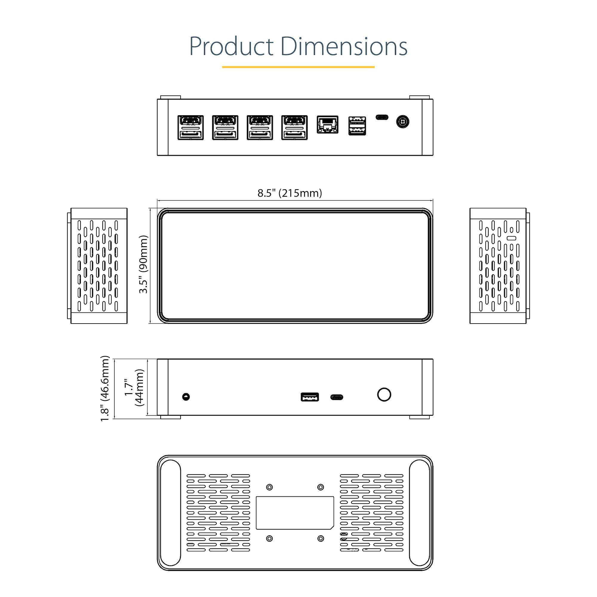 QUAD MONITOR USB-C DOCK 4K60/._16