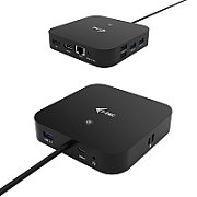 I-TEC USB-C HDMI DP DOCK PD100W/USB-C 2X LCD DOCK_1