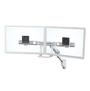 HX WALLMOUNT DUAL MONITOR ARM/32IN 7.9KG LIFT29 MISD WHITE 10Y_1