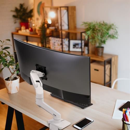 HX DESK SINGLE MONITORARM WHITE/42IN 9-19KG TILT 75 MIS-D 10Y W_5