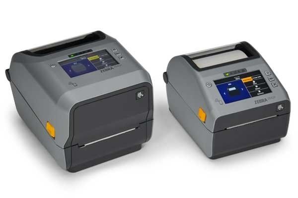 Thermal Transfer Printer (74/300M) ZD621 203 dpi, USB, USB Host, Ethernet, Serial, BTLE5, Cutter, EU and UK Cords, Swiss Font, EZPL