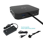 I-TEC USB-C HDMI DP DOCK PD100W/2X LCD DOCK + CHARGER-C112W_12