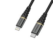 OTTERBOX PREMIUM CABLE USB/CLIGHTNING 1M USBPD BLACK_1