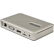 USB C DOCK DP 4K30HZ OR VGA/OR VGA/65W PD/4-PORT USB HUB/GBE_2