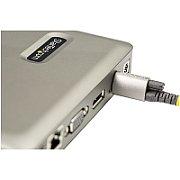 USB C DOCK DP 4K30HZ OR VGA/OR VGA/65W PD/4-PORT USB HUB/GBE_7