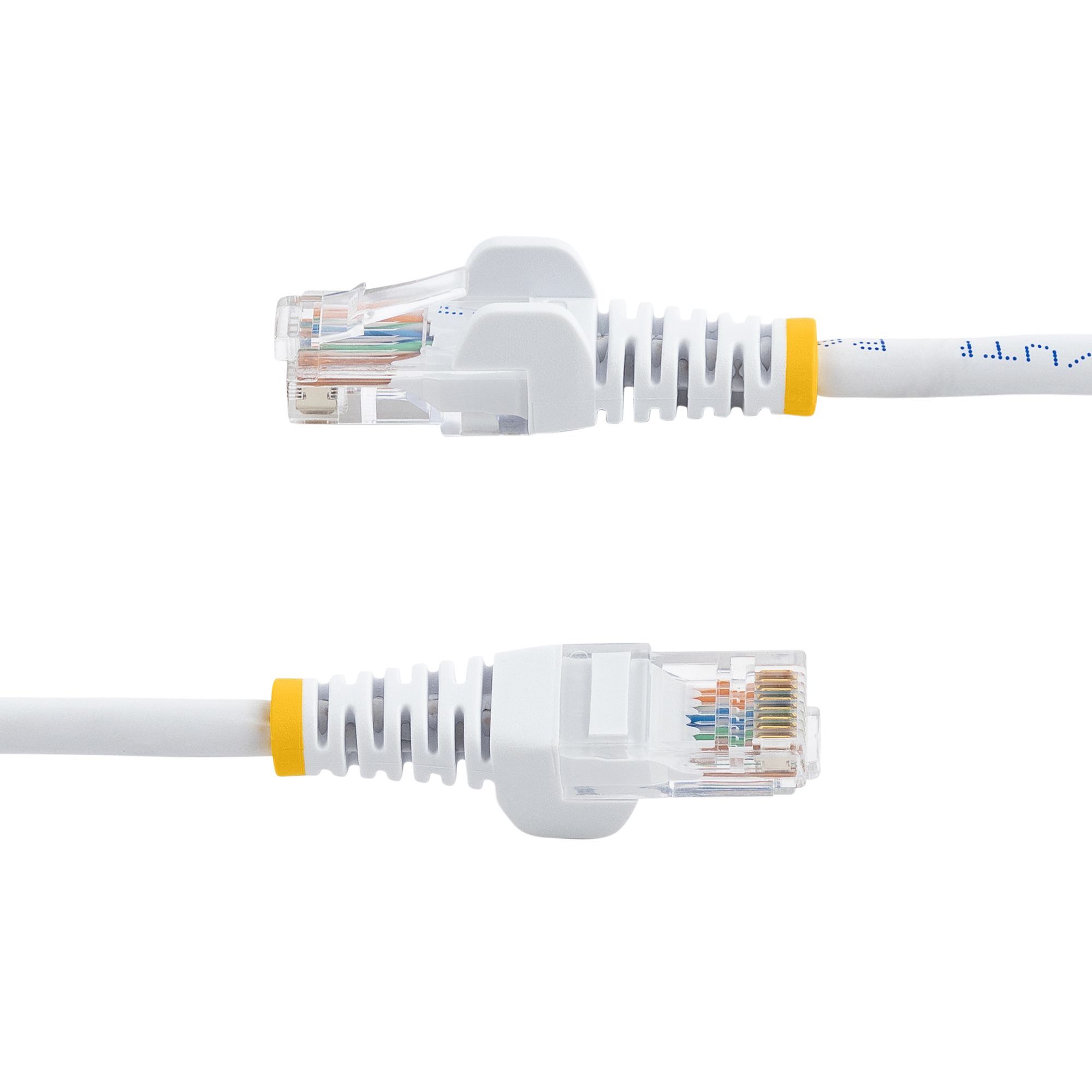 0.5M WHITE CAT5E PATCH CABLE/SNAGLESS ETHERNET CABLE - UTP_3