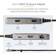 USB-C MULTIPORT ADAPTER HDMI/HDMI MINI TRAVEL DOCKING STATION_9