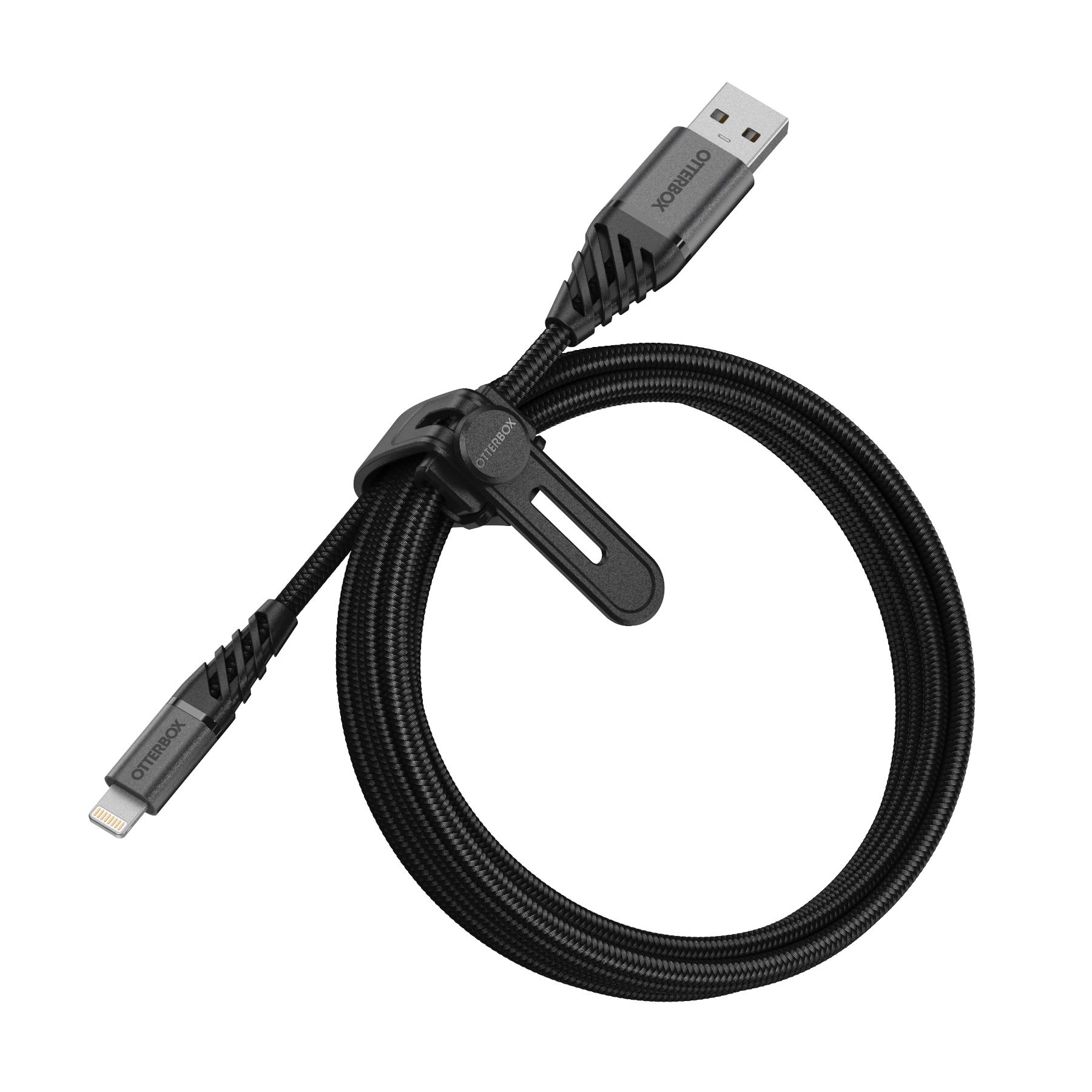 OTTERBOX PREMIUM CABLE USB/ALIGHTNING 2M BLACK_2