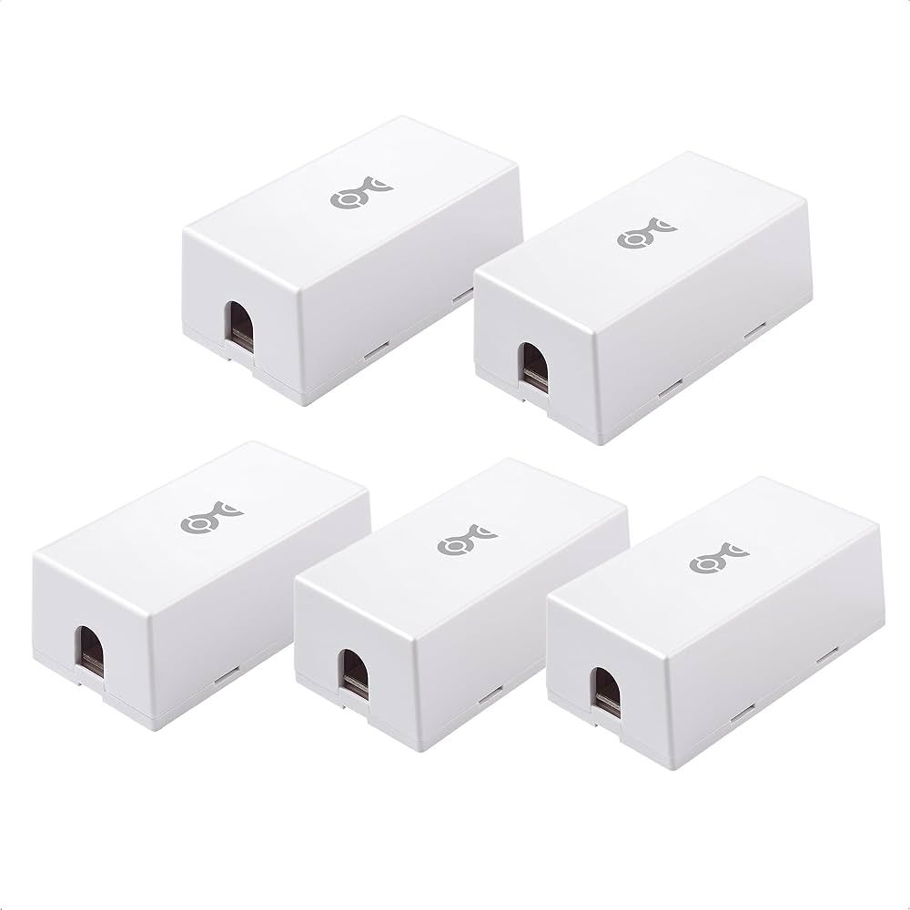 RJ45 gland for use with Cat 6/6a cabling - 5 pack