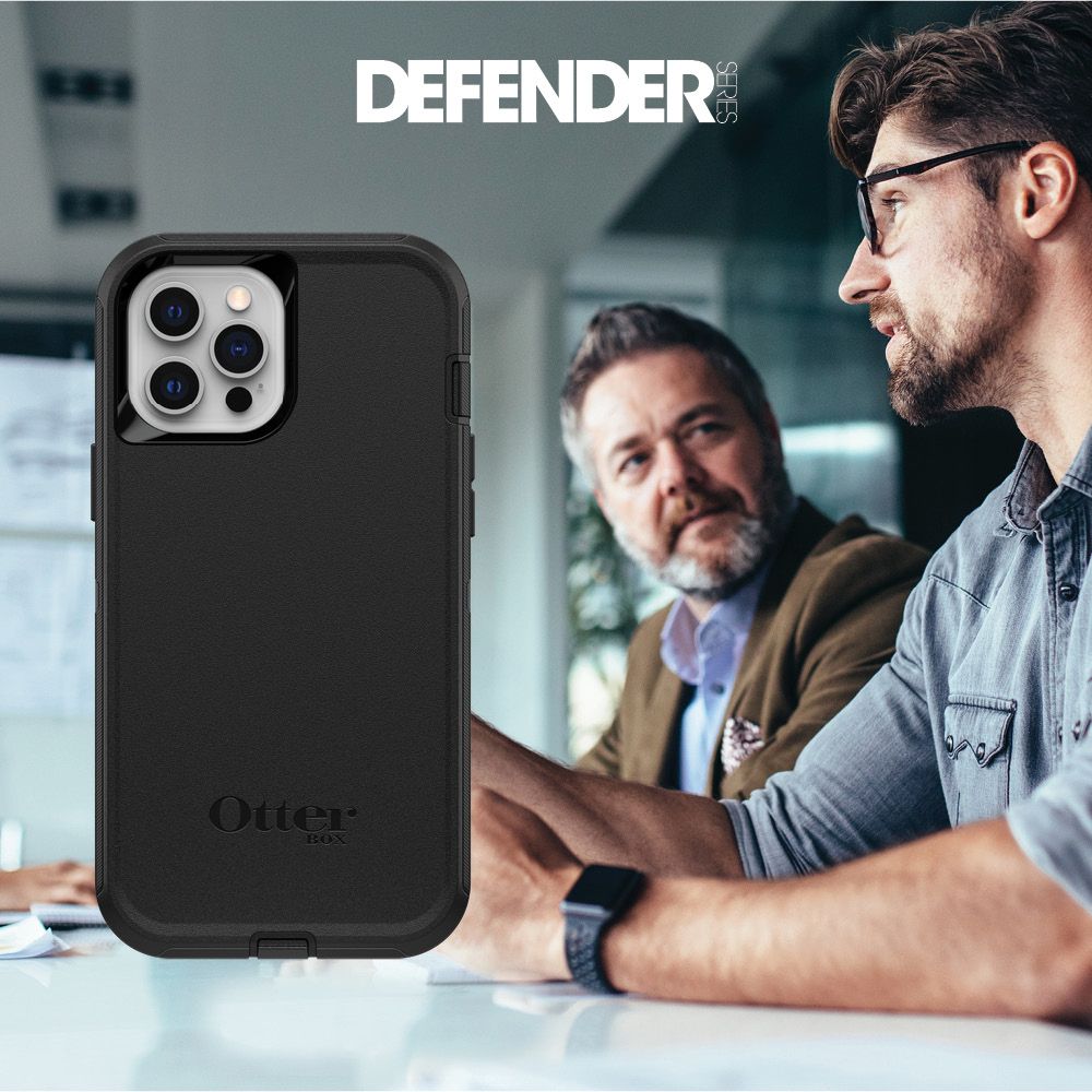 DEFENDER IPHONE 12 / IPHONE 12/IPHONE 12 PRO BLACK-PROPACK BULK_9