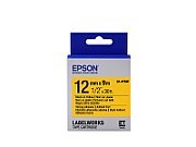 Epson Label Cartridge Strong Adhesive LK-4YBW Black/Yellow 12mm (9m)_1