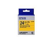 Epson Label Cartridge Pastel LK-6YBP Black/Yellow 24mm (9m)_1