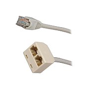 RJ45 SPLITTER CABLE ADAPTER/ADAPTER - F/M_2