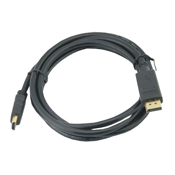 5M DP HDMI CABLE M-M BLACK/M/M GOLD FULL HD_3