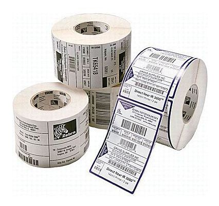 Label, Paper, 101.6mmx101.6mm; Direct Thermal, Z-Perform 1000D, Uncoated, Permanent Adhesive, 19mm Core, Perforation and Black Mark_2