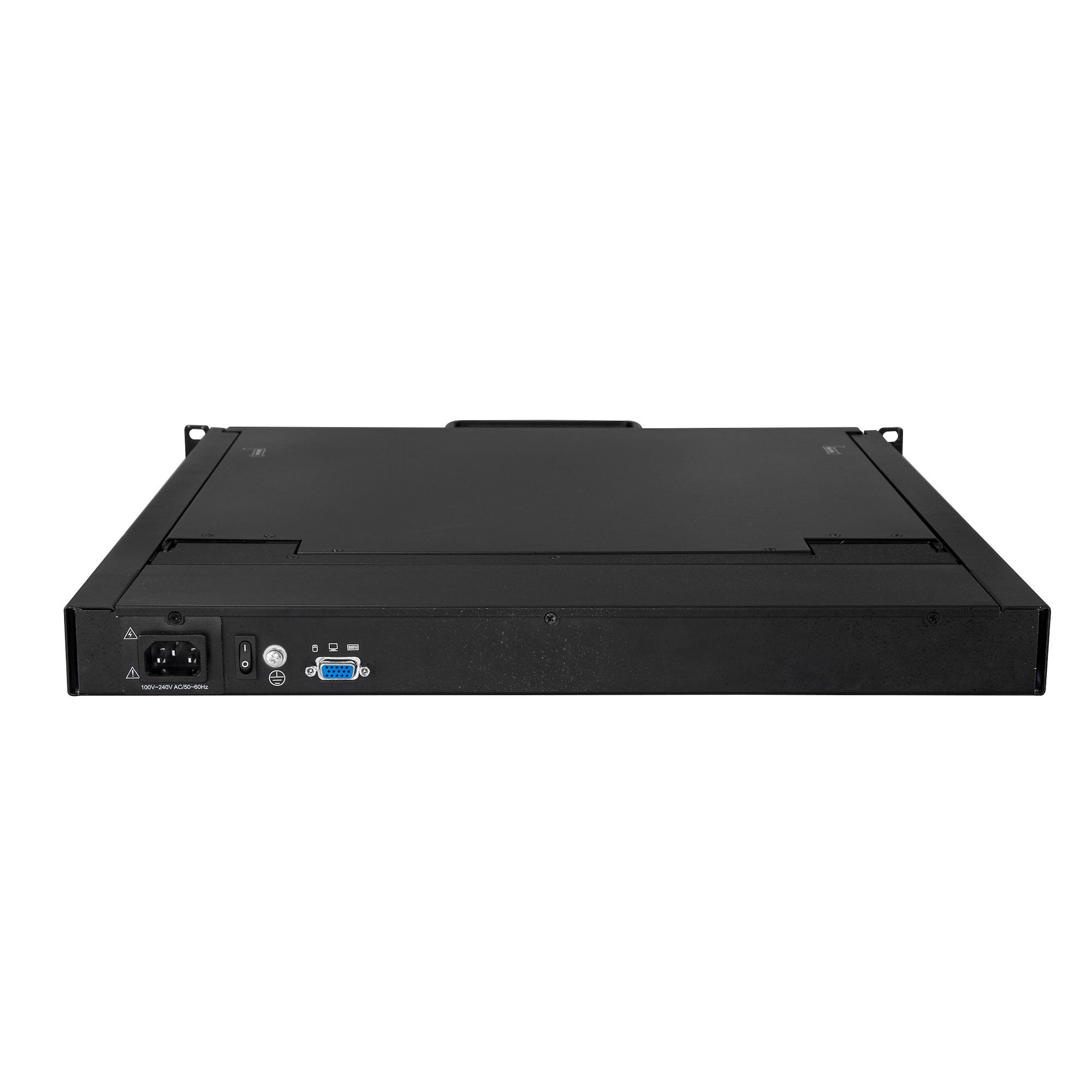 1U SINGLE PORT KVM CONSOLE FOR/SERVER RACK - VGA KVM - 19IN_5