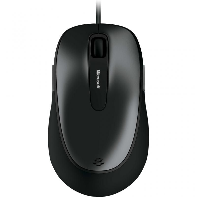 Mouse Microsoft Comfort 4500, wired, negru-gri_2