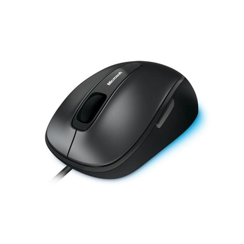 Mouse Microsoft Comfort 4500, wired, negru-gri_3