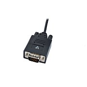 BLACK USB-C TO VGA VIDEO CABLE/USB-C MALE TO VGA MALE 2M 6.6FT
