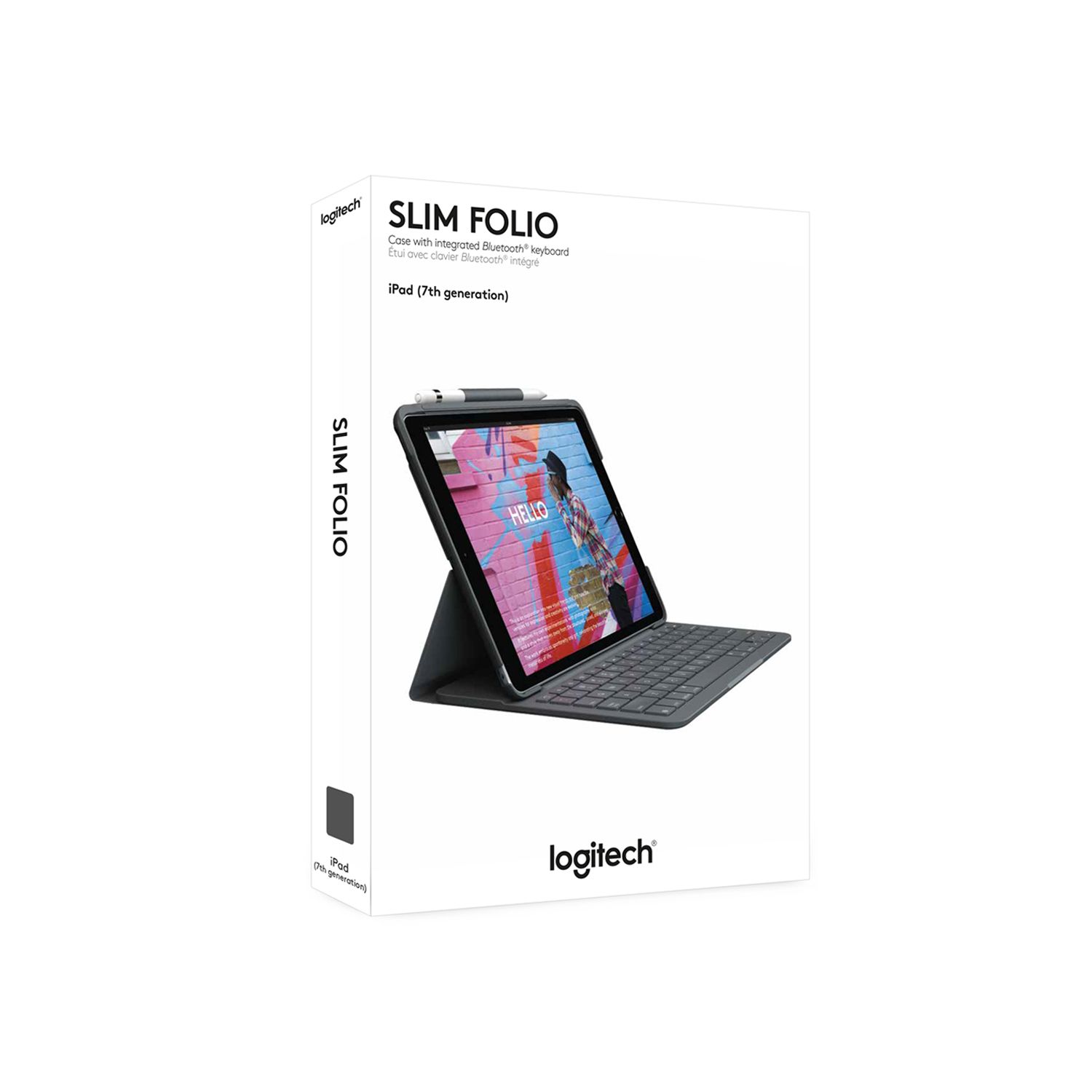 SLIM FOLIO FOR IPAD 7TH AND 8TH/GENERATION GRAPHITE FRA CENTRAL_12