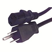 AC Power Cord (North America), C13, NEMA 5-15P, 2.1m_1