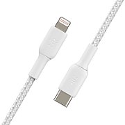 BELKIN USB-C/LIGHTNING CABLE/2M BRAIDED WHITE_2