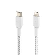 BELKIN USB-C/LIGHTNING CABLE/2M BRAIDED WHITE_3