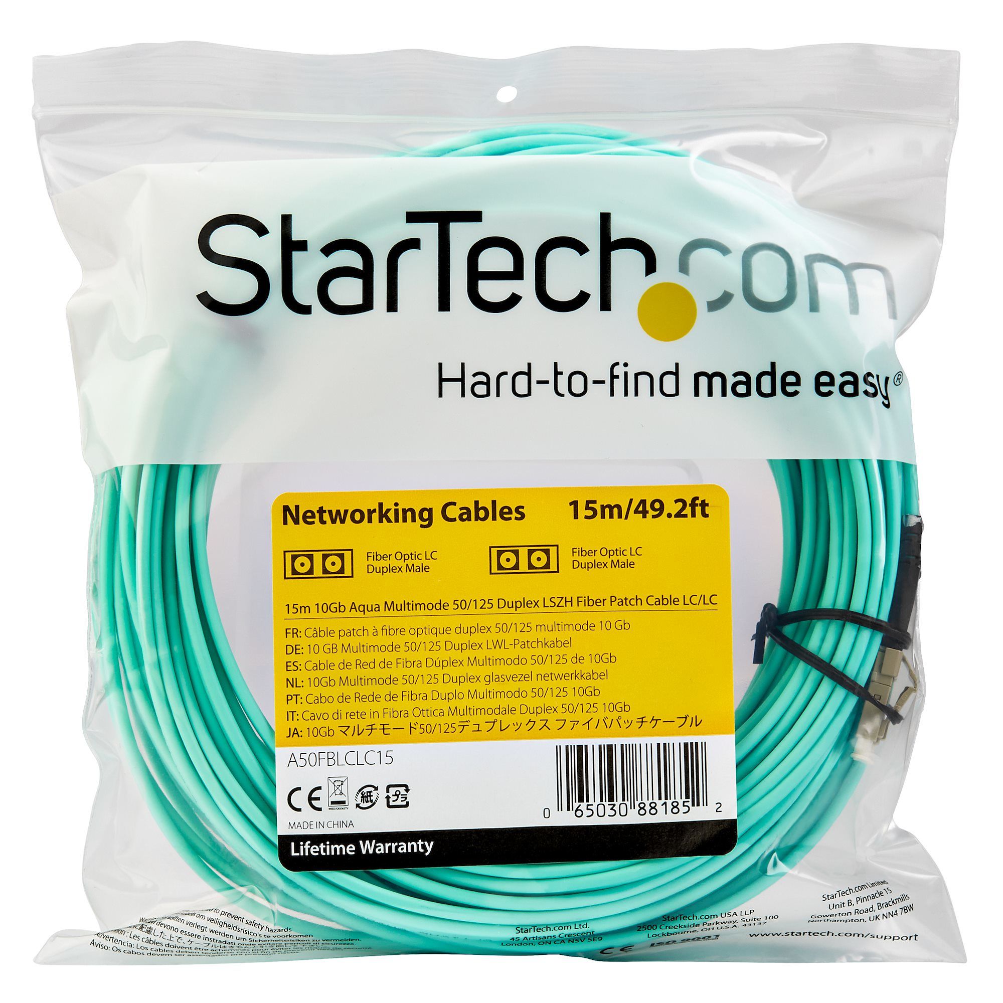 15M FIBER OPTIC PATCH CABLE/._4