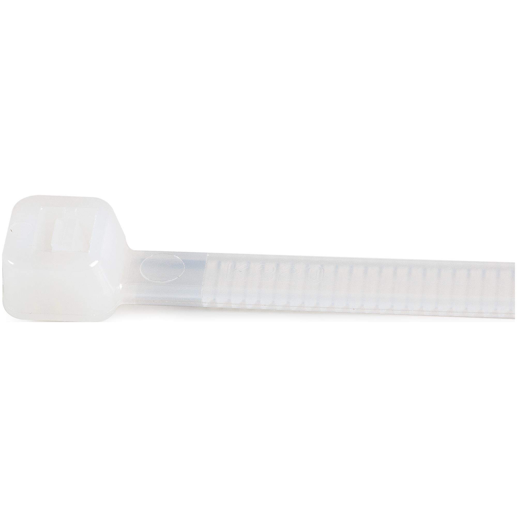 1000 PACK 10 CABLE TIES -WHITE/NYLON ZIP TIE WRAPS UL TAA_4